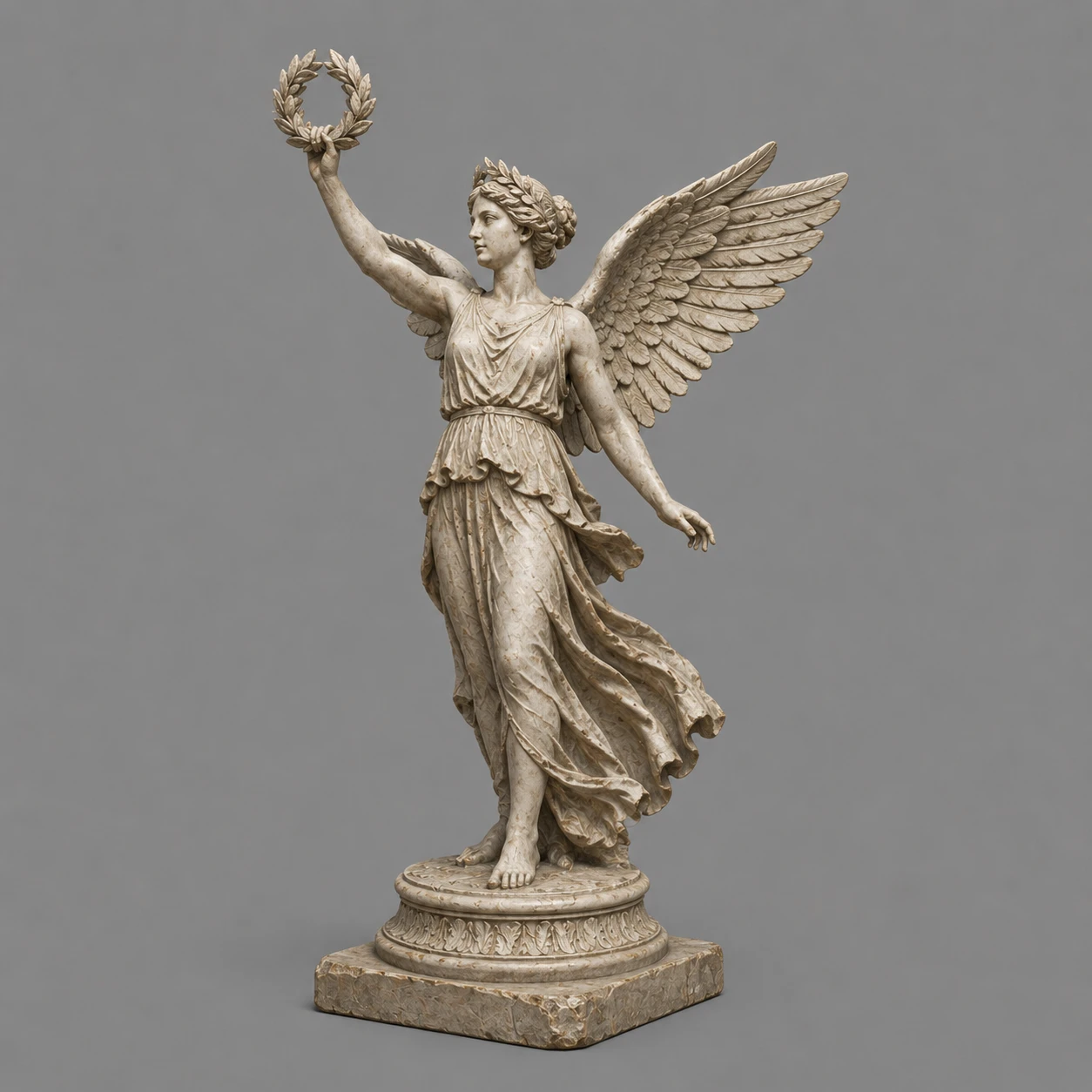 Nike Statue, Greek Temple Relics