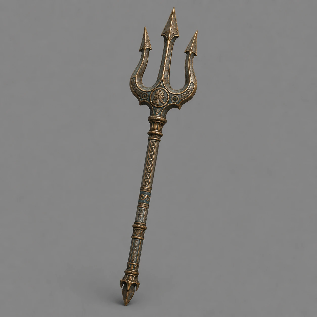 Poseidon Trident, Greek Temple Relics