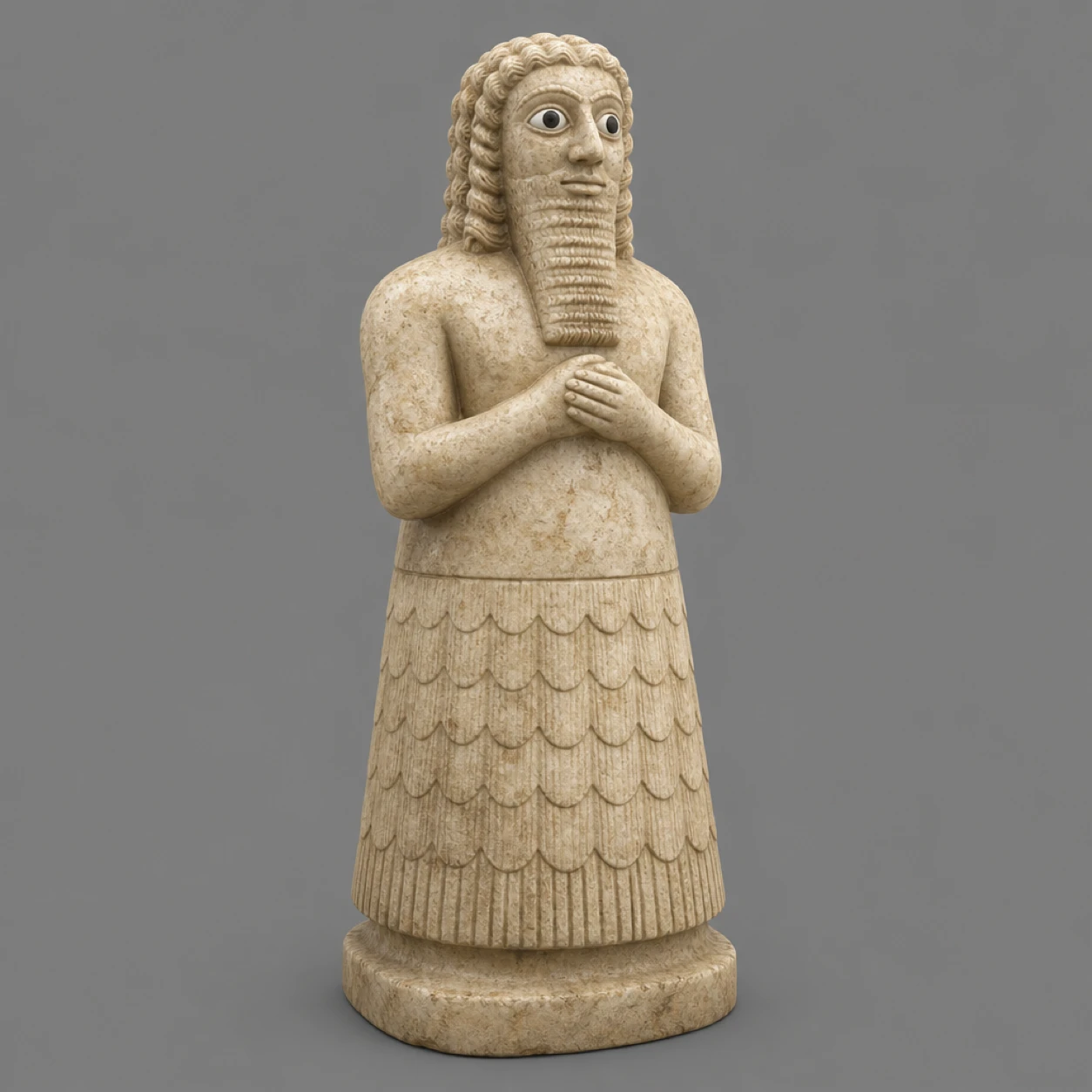 Votive Statue, Mesopotamian Temple Relics
