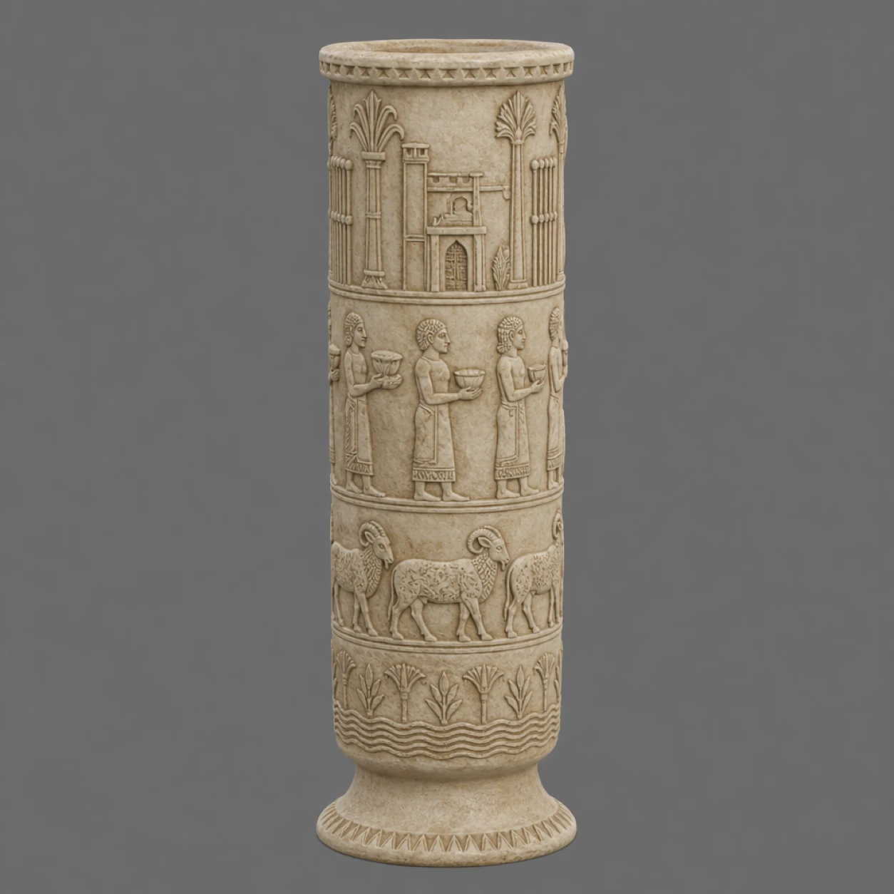 Warka Vase, Mesopotamian Temple Relics