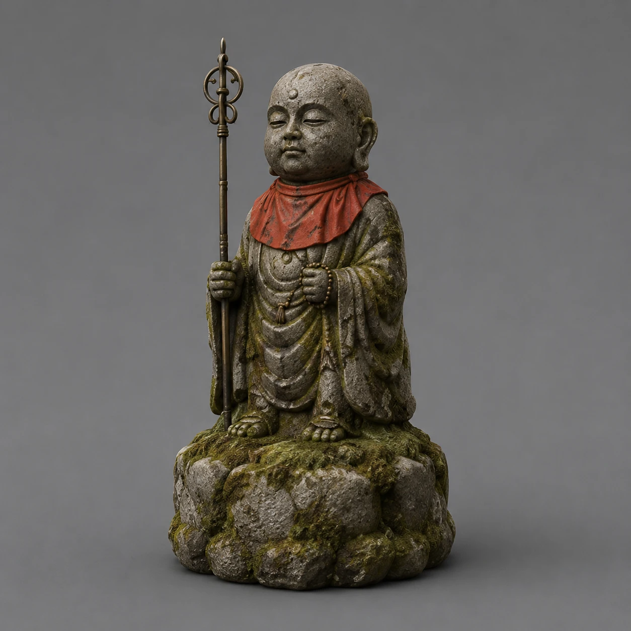 Jizo Statue, Shinto Shrine Relics